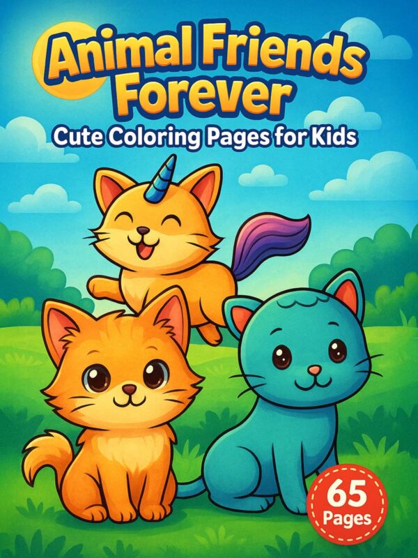 Cute Coloring Pages for Kids