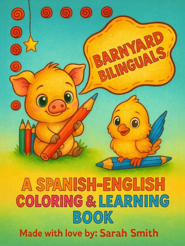 Barnyard Bilinguals Animals Coloring and Learning Book