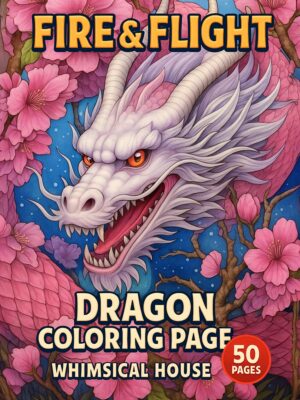 50 Dragon Coloring Pages