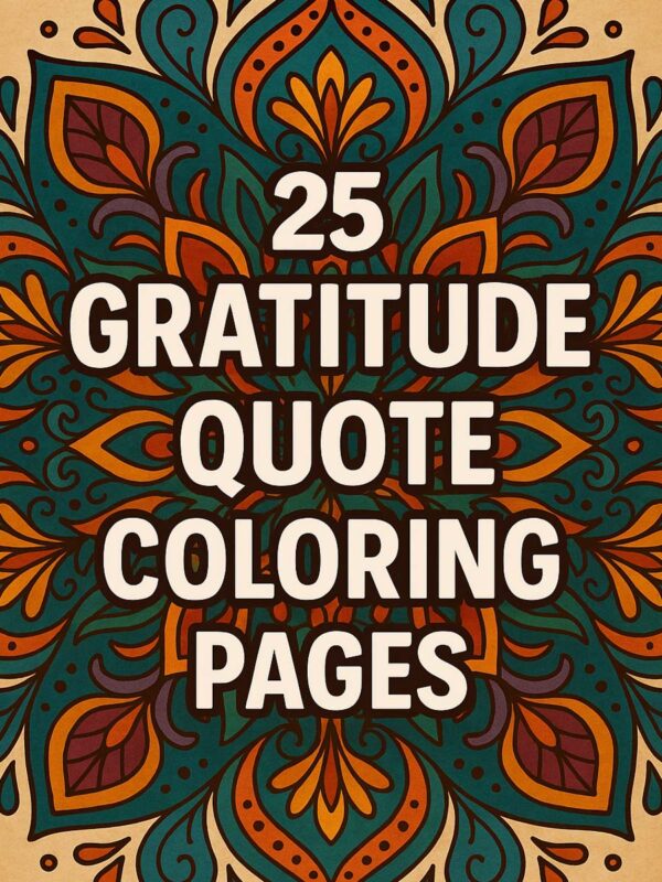 Quote-Filled Coloring Pages