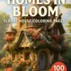 Floral House Coloring Pages