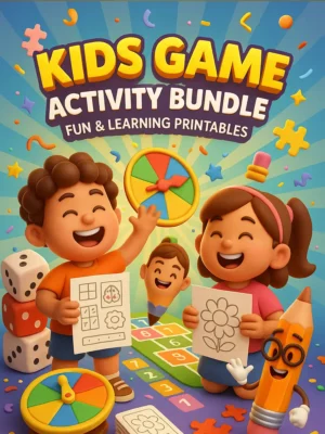 Kids Game Activity Bundle