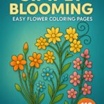 Easy Flower Coloring Pages