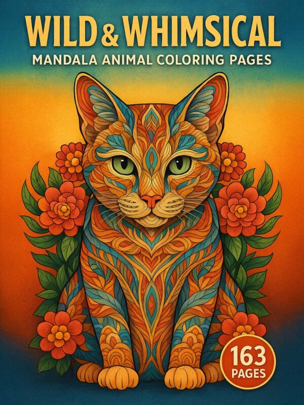 Mandala Animal Coloring Pages